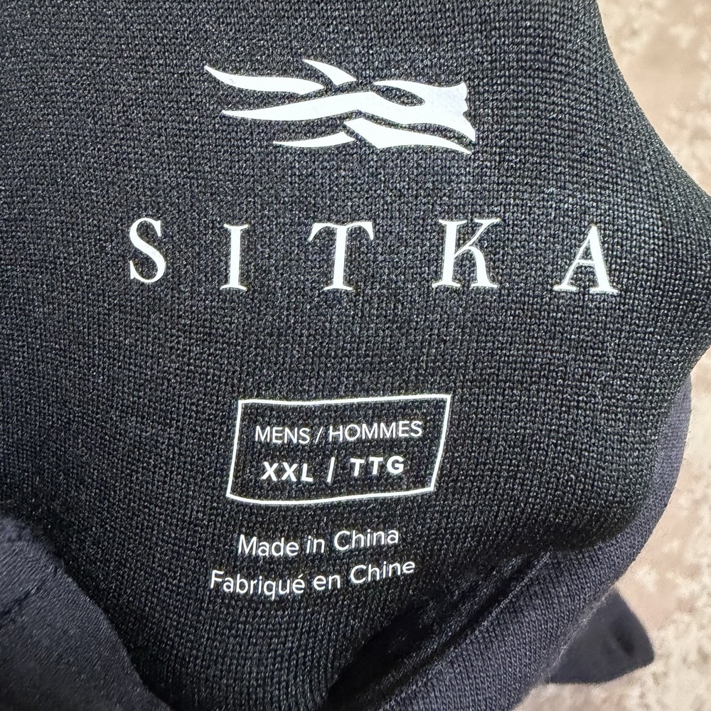 Sitka Core Merino 330 Hoody Mens 2XL Black Performance Hunting 1/2 Zip - Picture 7 of 10